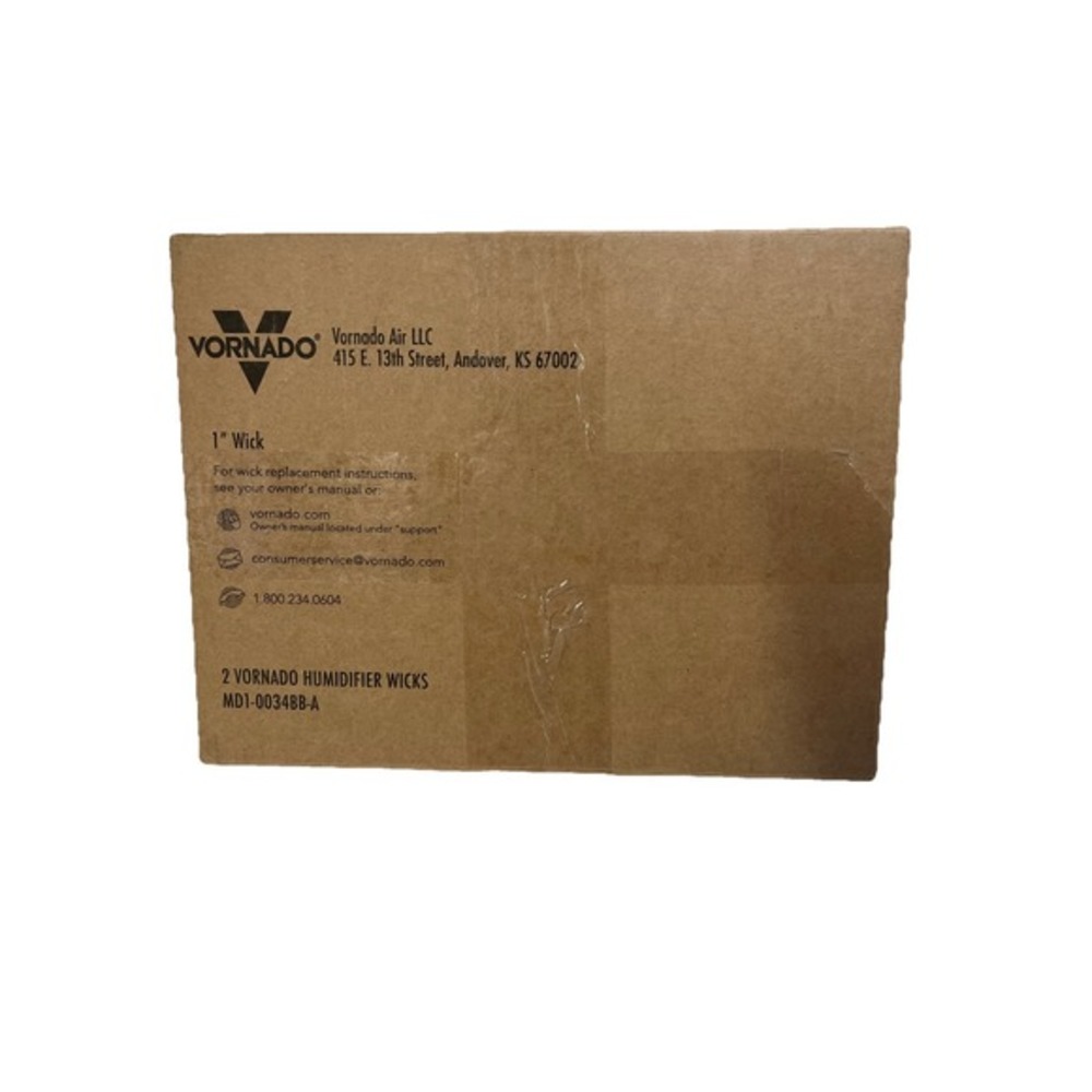 Vornado MD1-0034BB-A Replacement 1 Inch Wicks - White (2-Pack) New With Tags